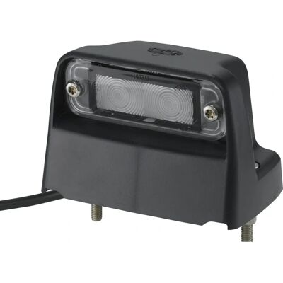Hella License Plate Light Grey Lateral Mounting LED - License Plate Light Hella License Plate Light Grey Lateral Mounting LED - License Plate Light