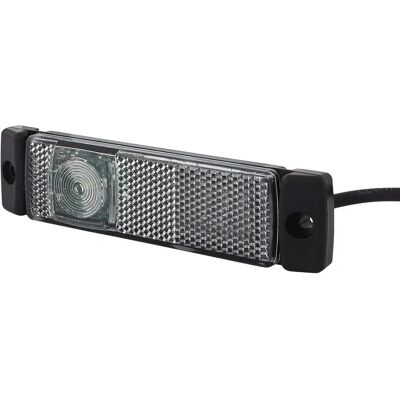 Luz de posición Hella negra de freno y paro - LED 24V Luz de posición Hella negra de freno y paro - LED 24V