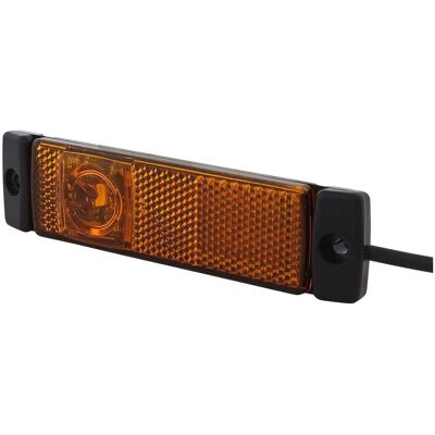 Hella Modelo 008 645-891 Luz de Marcador Lateral LED - Exterior, Negro Hella Modelo 008 645-891 Luz de Marcador Lateral LED - Exterior, Negro