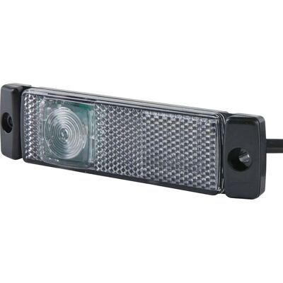 Φως θέσης Hella - LED, 24V, Αδιάβροχο, Μαύρο Περίβλημα Φως θέσης Hella - LED, 24V, Αδιάβροχο, Μαύρο Περίβλημα