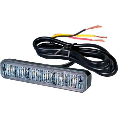Luz de advertencia Hella - LED, negra, 12V/24V Luz de advertencia Hella - LED, negra, 12V/24V