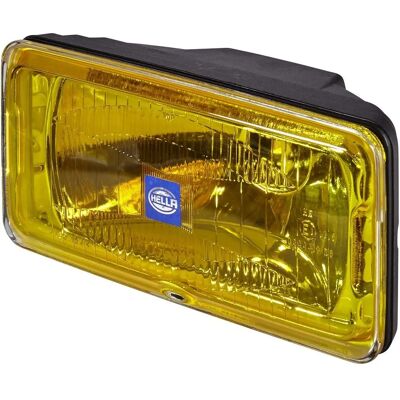 Hella Halogen-Scheinwerfer Comet 550 E1 44410/ECE-R8 12V rechteckig gelber Glas Hella Halogen-Scheinwerfer Comet 550 E1 44410/ECE-R8 12V rechteckig gelber Glas