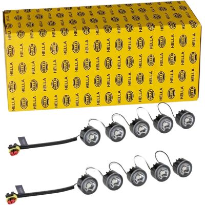 Luces de circulación diurna LED Hella Modelo 010 458-701 - Tecnología LED Luces de circulación diurna LED Hella Modelo 010 458-701 - Tecnología LED