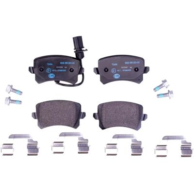 Hella Pagid Audi Q3 8U0698451 Bremsbeläge - Scheibenbremse mit Verschleißsensor Hella Pagid Audi Q3 8U0698451 Bremsbeläge - Scheibenbremse mit Verschleißsensor