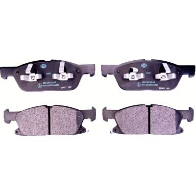 Pastiglie freno Hella Pagid - Adatte per Ford Focus, Galaxy, Kuga, S-max Pastiglie freno Hella Pagid - Adatte per Ford Focus, Galaxy, Kuga, S-max