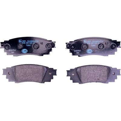 Hella Pagid Bremsklosser - Lexus, Toyota, 121.3mm, 42.7mm, 14.5mm - Bremsklosser Hella Pagid Bremsklosser - Lexus, Toyota, 121.3mm, 42.7mm, 14.5mm - Bremsklosser
