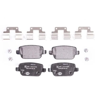 Hella Pagid Bremsbeläge - Für Land Rover Freelander, Volvo S80, V70 Hella Pagid Bremsbeläge - Für Land Rover Freelander, Volvo S80, V70