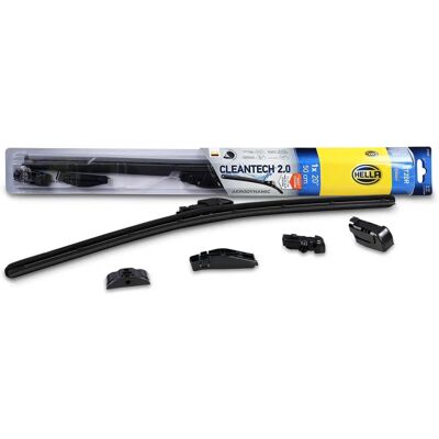 Hella 500mm Flatblade Wiper - Windscreen Wiper Blade Hella 500mm Flatblade Wiper - Windscreen Wiper Blade