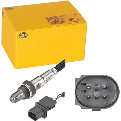 Hella BMW Lambda-Sonde - 6-poliger Breitband-O2-Sensor - Kompatibel mit BMW 1, 3, 5, 6, 7 & Mehr Hella BMW Lambda-Sonde - 6-poliger Breitband-O2-Sensor - Kompatibel mit BMW 1, 3, 5, 6, 7 & Mehr