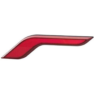 Hella 8RA 013 402-011 Reflector, Rojo, Izquierda Hella 8RA 013 402-011 Reflector, Rojo, Izquierda