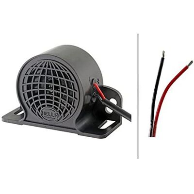 Hella Rückfahrwarner - IP67 wasserdicht - 110dB - 9-48V - Schwarz Hella Rückfahrwarner - IP67 wasserdicht - 110dB - 9-48V - Schwarz