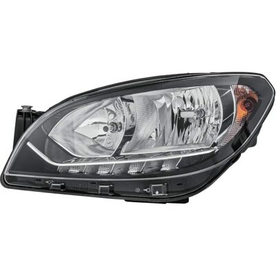 Hella H7/H7 Headlight Left - For Skoda Citigo - Halogen, LED, 12V Hella H7/H7 Headlight Left - For Skoda Citigo - Halogen, LED, 12V