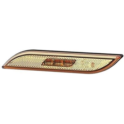 Hella Side Marker Lys - LED, 12V/24V, Gul, Gummihus Hella Side Marker Lys - LED, 12V/24V, Gul, Gummihus