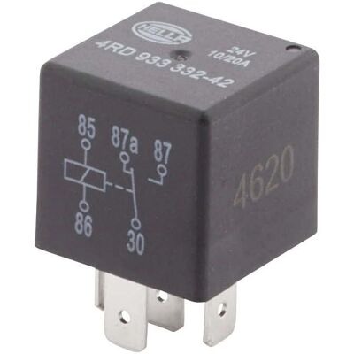 Relè Hella 24V ad alta corrente - Relè Relè Hella 24V ad alta corrente - Relè