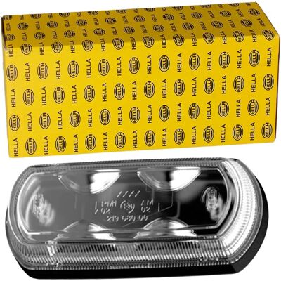 Hella Modell 013 327-061 Markerljus - LED, 12V/24V, för höger/vänster körning Hella Modell 013 327-061 Markerljus - LED, 12V/24V, för höger/vänster körning