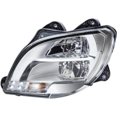 Far Hella 1857530 - LED/Halogen, Stânga, 24V, Lumină de zi, Semnalizare Far Hella 1857530 - LED/Halogen, Stânga, 24V, Lumină de zi, Semnalizare