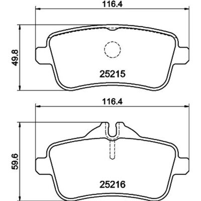 Hella Pagid Bremsbeläge - GLE Coupé - Bremssystem Hella Pagid Bremsbeläge - GLE Coupé - Bremssystem