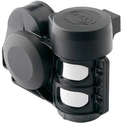 Hella CA26 Horn - 24V, 520-660Hz, 115dB, black Hella CA26 Horn - 24V, 520-660Hz, 115dB, black
