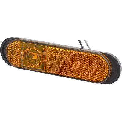 Hella Lampa boczna czarna sygnalizacyjna - LED - 24V - Lampa boczna Hella Lampa boczna czarna sygnalizacyjna - LED - 24V - Lampa boczna