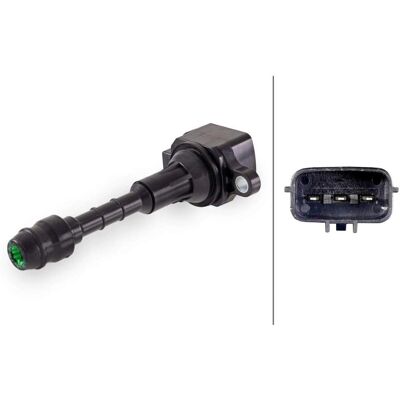 Hella Nissan 350Z Z33 Zündspule - 3-polig 12V Hella Nissan 350Z Z33 Zündspule - 3-polig 12V