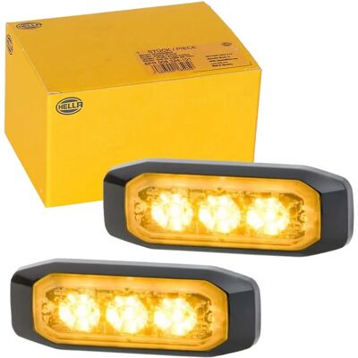 Lumină de avertizare Hella - LED clipitor - 24V/12V Lumină de avertizare Hella - LED clipitor - 24V/12V