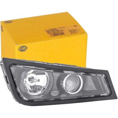 Farol de ceață Hella Volvo FH 400 - Dreapta, 24V, H3, Negru Farol de ceață Hella Volvo FH 400 - Dreapta, 24V, H3, Negru