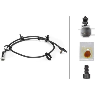 Sensor de temperatura de gases de escape HELLA 6PT 014 494-521 Sensor de temperatura de gases de escape HELLA 6PT 014 494-521