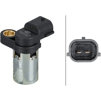 Hella ABS Sensor Foraksel - Hall Sensor, 2 Poler Hella ABS Sensor Foraksel - Hall Sensor, 2 Poler