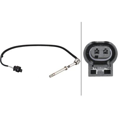 Hella 230 040-691 Induktiv ABS-sensor - Främre axeln Hella 230 040-691 Induktiv ABS-sensor - Främre axeln