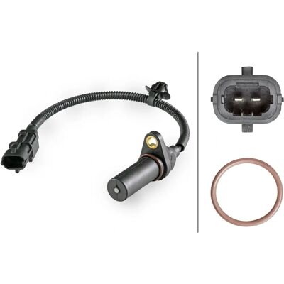 Hella Crankshaft Position Sensor - Crankshaft Sensor for Hyundai, Kia Hella Crankshaft Position Sensor - Crankshaft Sensor for Hyundai, Kia