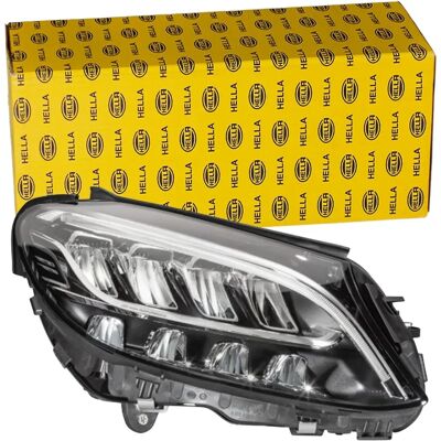 Hella Mercedes-Benz C-Class LED Headlight - Right Side Hella Mercedes-Benz C-Class LED Headlight - Right Side