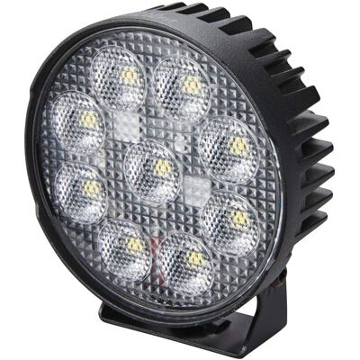 Hella LED robocza lampa - 9 LED - 5700K - 3000lm - Czarna - 12V/24V Hella LED robocza lampa - 9 LED - 5700K - 3000lm - Czarna - 12V/24V