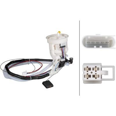 Hella Modell 8TF 358 146-421 Kraftstofftankgeber - Kraftstoffpumpe, Druckregler, 5-polig Hella Modell 8TF 358 146-421 Kraftstofftankgeber - Kraftstoffpumpe, Druckregler, 5-polig