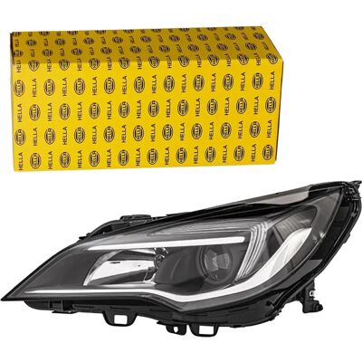 Hella Opel Astra Venstre forlygte - Halogen H7/H1 - 354 829-011 Hella Opel Astra Venstre forlygte - Halogen H7/H1 - 354 829-011