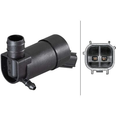 Hella 12V Vinduesspulerpumpe - Ford, Volvo, Rudevask Hella 12V Vinduesspulerpumpe - Ford, Volvo, Rudevask