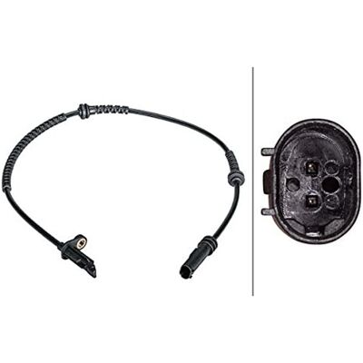 Sensore ABS Mini Hella - Asse anteriore - Attivo, cavo 625mm Sensore ABS Mini Hella - Asse anteriore - Attivo, cavo 625mm