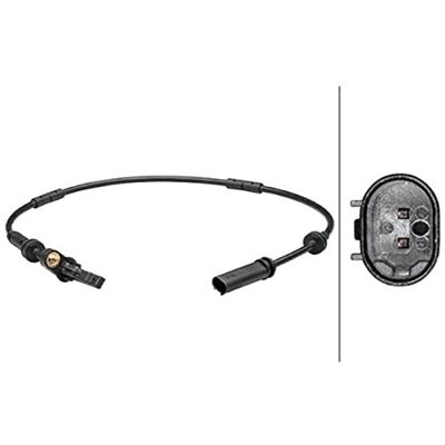 Sensore ABS posteriore Hella BMW X3/X4 560mm Sensore ABS posteriore Hella BMW X3/X4 560mm