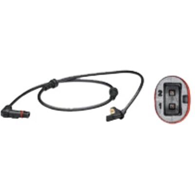 Sensore Velocità Ruota Hella Mercedes-Benz - Anteriore, Cavo 760mm, Attivo Sensore Velocità Ruota Hella Mercedes-Benz - Anteriore, Cavo 760mm, Attivo