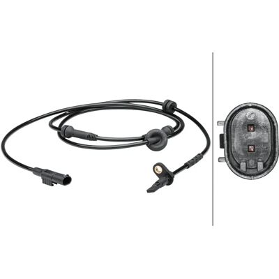 Hella 6PU 012 679-311 Aktiivinen pyörän nopeussensori - ABS-anturi Hella 6PU 012 679-311 Aktiivinen pyörän nopeussensori - ABS-anturi