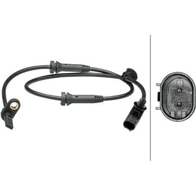 Hella Citroën C1 Peugeot 107 Wheel Speed Sensor - ABS Hella Citroën C1 Peugeot 107 Wheel Speed Sensor - ABS