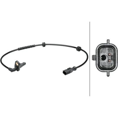 Sensore ABS posteriore Renault Clio III - 620mm Attivo 2 poli Sensore ABS posteriore Renault Clio III - 620mm Attivo 2 poli