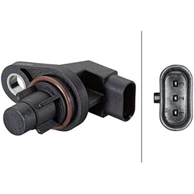 Hella Camshaft Position Sensor - Hall, 3-pin, for Mercedes-Benz Hella Camshaft Position Sensor - Hall, 3-pin, for Mercedes-Benz