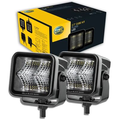 HELLA Off-road LED Work Light - 1FA 358 176-801 - Black - 1400lm HELLA Off-road LED Work Light - 1FA 358 176-801 - Black - 1400lm