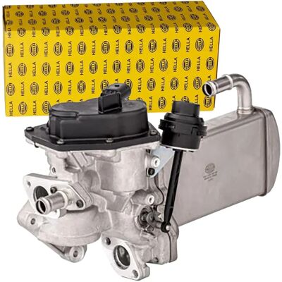 Hella Audi A4 A5 A6 Q5 Seat Exeo EGR Module - Exhaust Gas Recirculation Hella Audi A4 A5 A6 Q5 Seat Exeo EGR Module - Exhaust Gas Recirculation