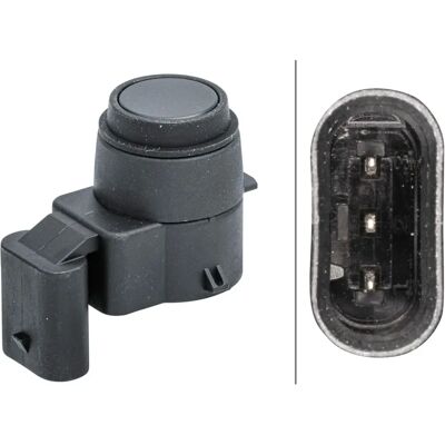 Sensore di parcheggio HELLA 6PX 358 141-401 - Radar, Nero Sensore di parcheggio HELLA 6PX 358 141-401 - Radar, Nero