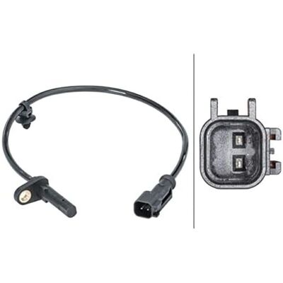 Hella 6PU 012 679-601 Takarenkaan ABS-anturi - Auton turvallisuustarvike Hella 6PU 012 679-601 Takarenkaan ABS-anturi - Auton turvallisuustarvike
