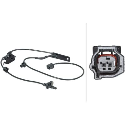 Hella 6PU 012 679-771 Sensore ABS attivo - Lato anteriore sinistro - Compatibilità veicolo: Toyota RAV4 Hella 6PU 012 679-771 Sensore ABS attivo - Lato anteriore sinistro - Compatibilità veicolo: Toyota RAV4