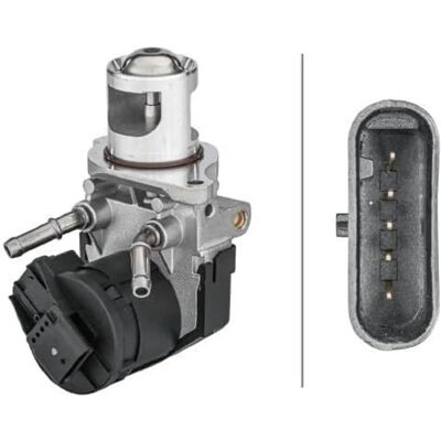 Hella AGR-Ventil - Elektrisch - 5-polig Hella AGR-Ventil - Elektrisch - 5-polig