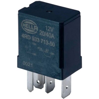 Hella Relais Multifunktions - Ford, Chrysler, 12V, 5-polig Hella Relais Multifunktions - Ford, Chrysler, 12V, 5-polig