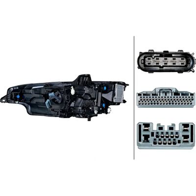 Hella 1LX 013 508-941 Rechts LED Scheinwerfer - Scheinwerfer Hella 1LX 013 508-941 Rechts LED Scheinwerfer - Scheinwerfer